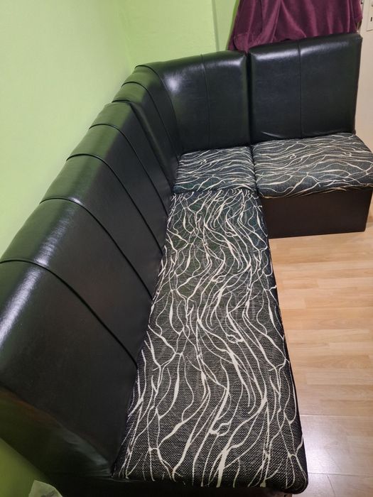 Кухненски ъгъл черен