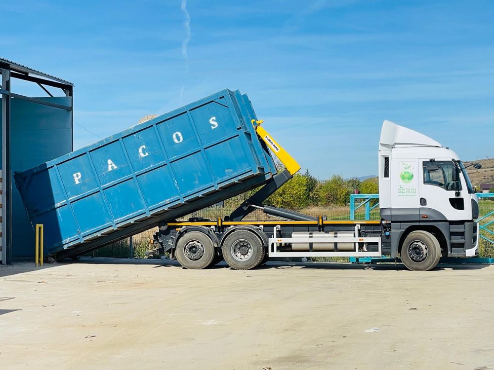Colectăm deșeuri din constructii, moloz. Închiriem containere.