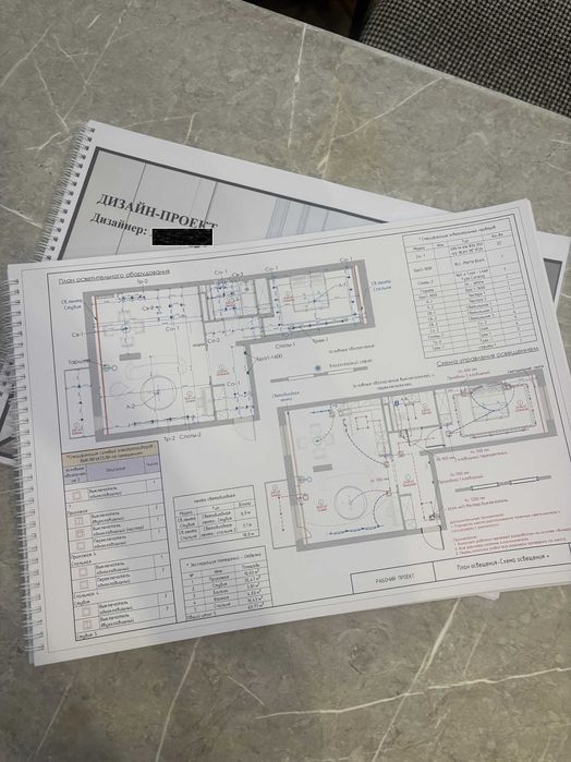 Дизайн-проекты для ремонта квартир, домов, от 500 тг/м²