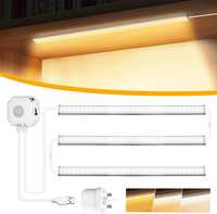 Кухненски LED светлини със сензори за движение 30см ултра тънки лампи