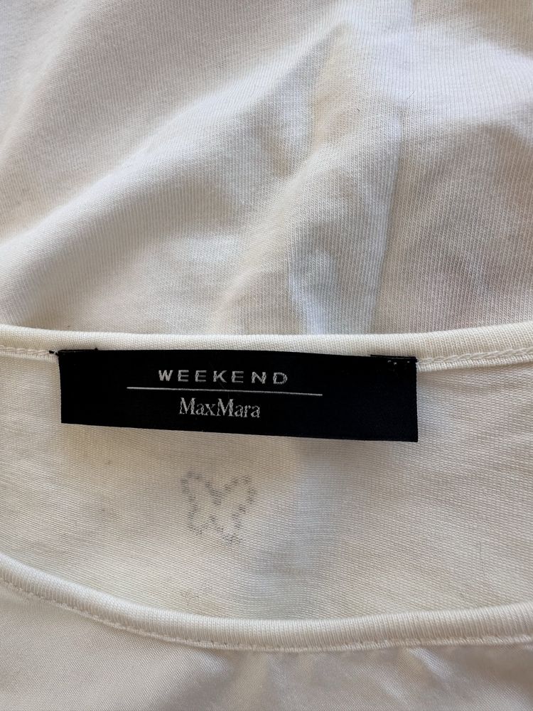 Копринена блуза Max Mara Weekend тениска Calvin Klein оригинал