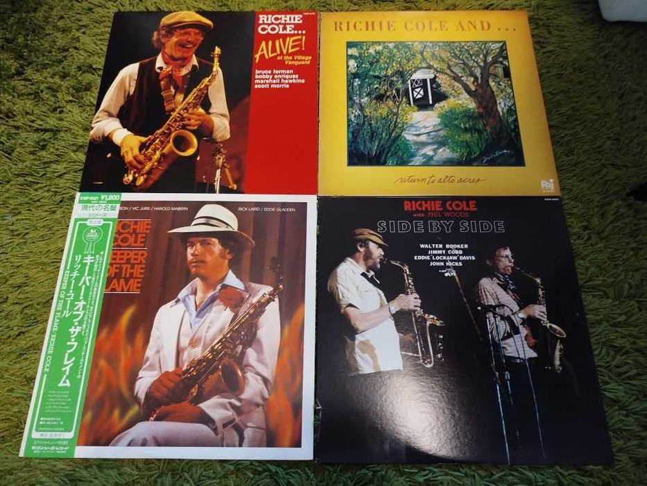 Pack 4 LP PRESE VINIL Editii JAPONEZE -Richie Cole- (EX/NM)