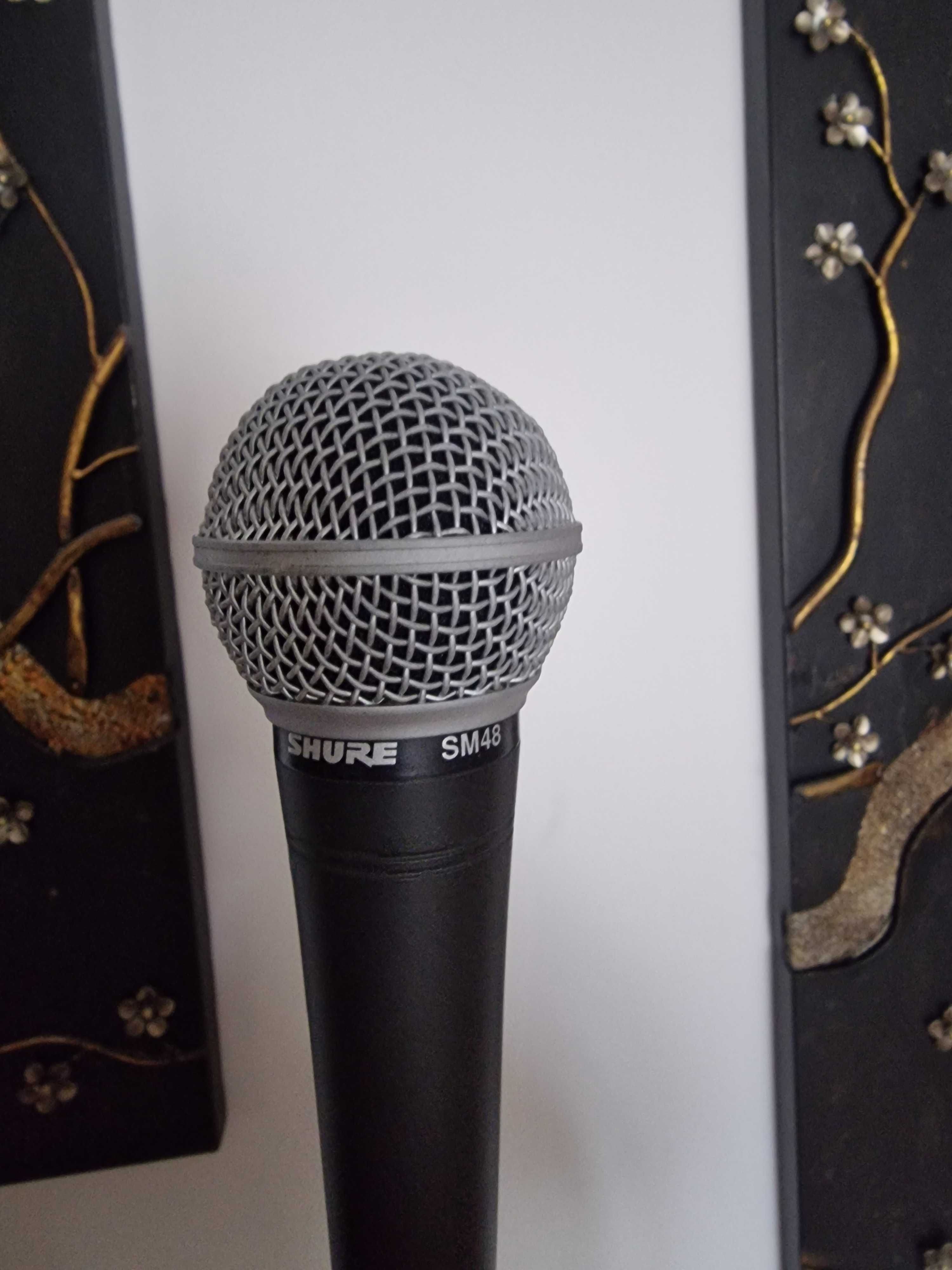 Vând microfon sm48 + suport reglabil