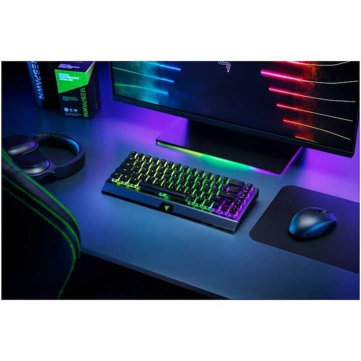 Tastatura mecanica Razer BlackWidow V3 Mini HyperSpeed, Editia Phantom