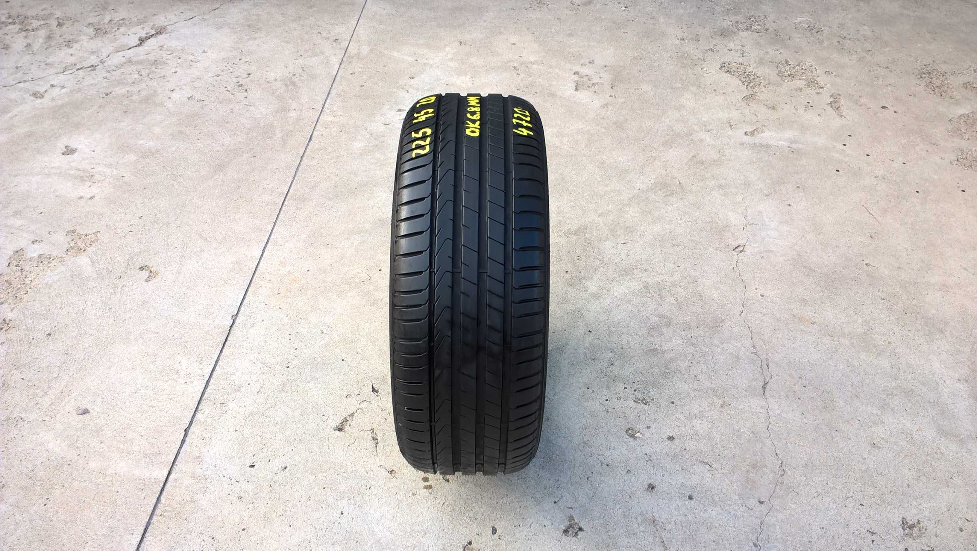 O anvelopa de vara 225 45 18 pirelli cinturato P7 cu 6,8 mm 4720