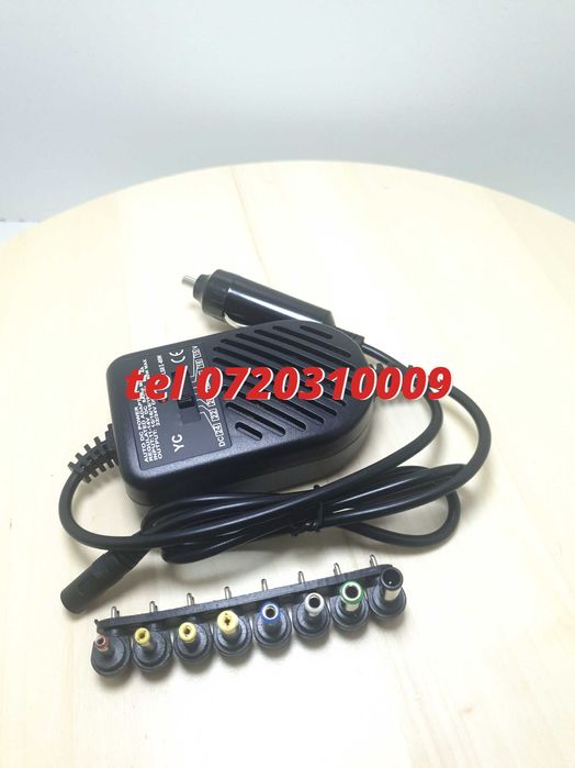 Alimentator Auto Universal Laptop12v 8 Capete Schimb