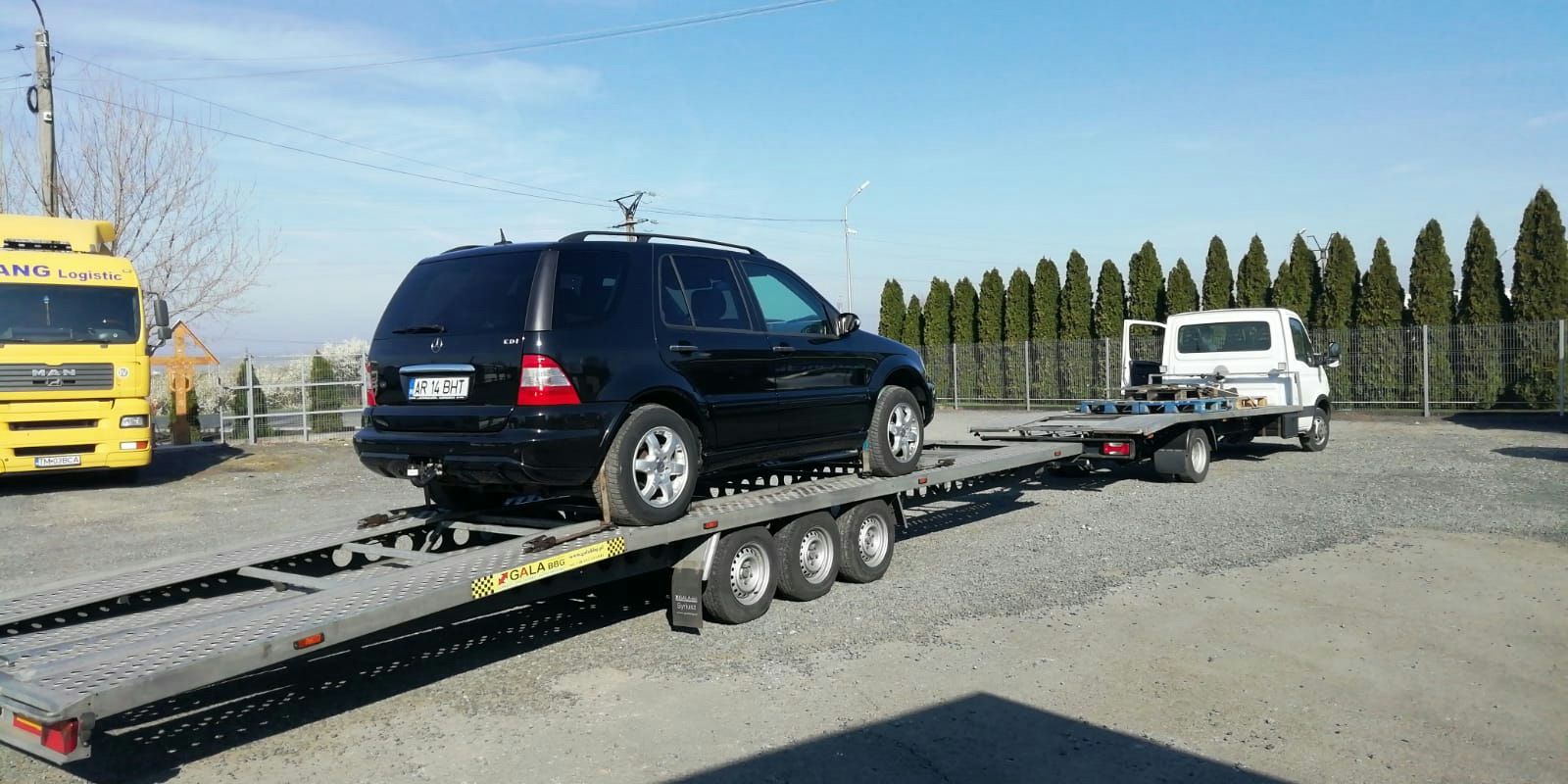 Asistenta rutiera Arad Nadlac Tractari auto Remorcari Ungaria, Austria