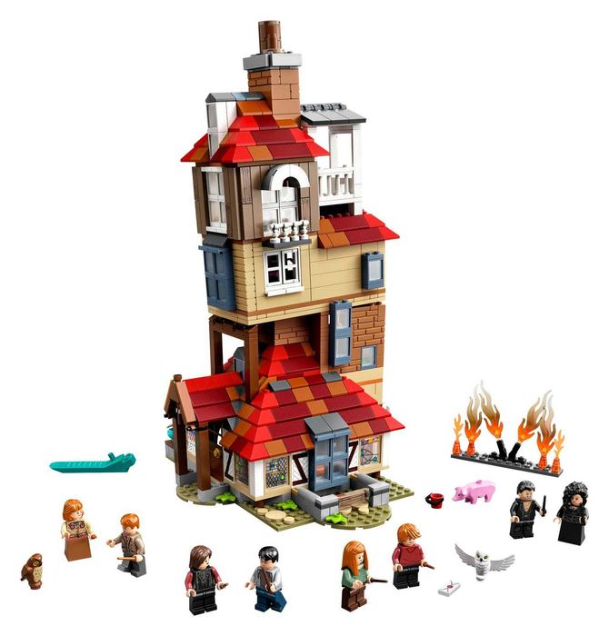 LEGO 75980 Harry Potter Attack on The Burrow - NOU Original SIGILAT