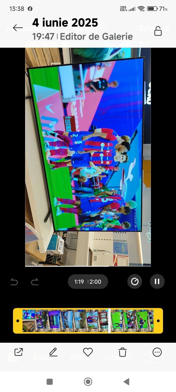 Schimb cu S25-telefon,nou Tv SAMSUNG 140cm QLED 8K nou Smart