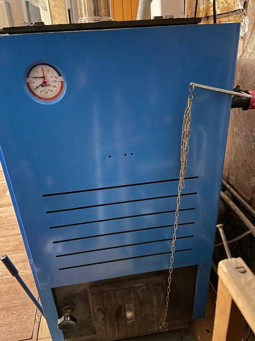 Котел длительного горения Buderus в Риддере