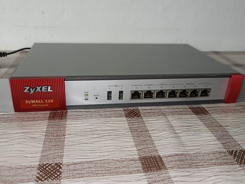 Router VPN Zyxel ZyWALL 110 Firewall