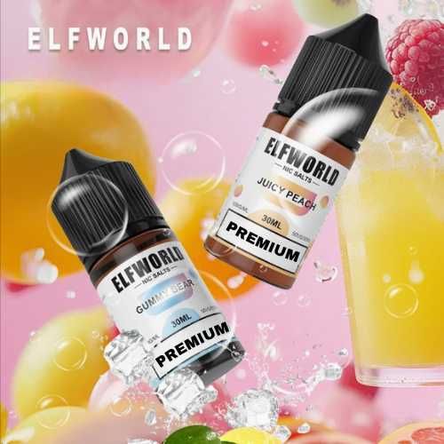 Promoție ElfWorld Lichid Vape gata preparat 30ml Alege aroma preferată