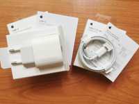 Încarcator + cablu Apple iPhone 8 X 11 12 13 14 15 Usb C 20W Original