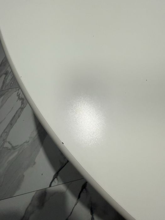 Masă KIRKEBY Ø110 albă