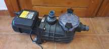 Pompa recirculare piscina cu filtru bile de bumbac