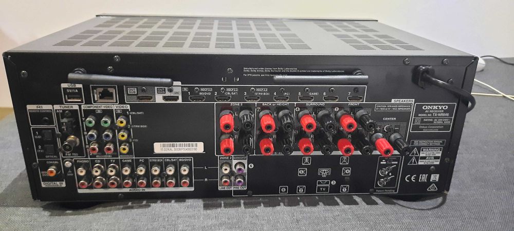 Reciever/Statie Onkyo TX-NR646 7.2 Semi-Defecta