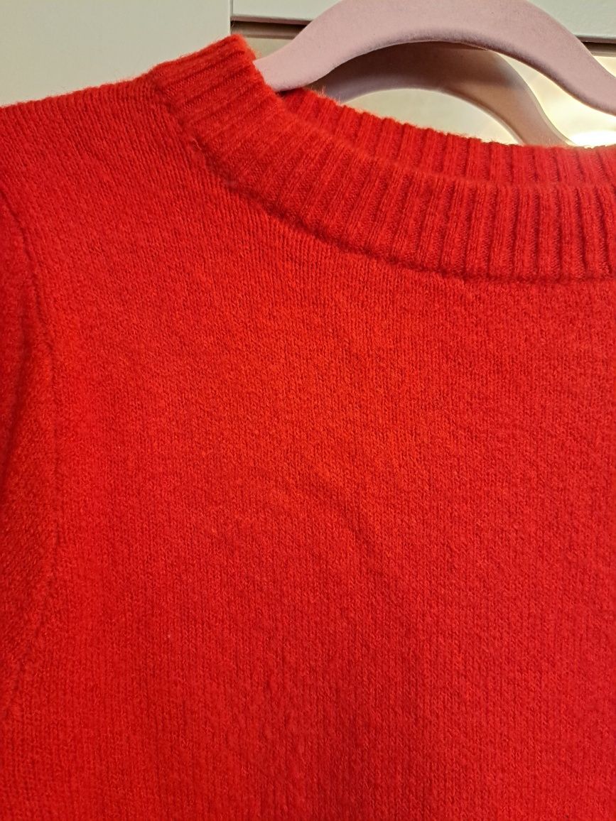 Pulover roșu aprins H&M mama, S 
Compoziție