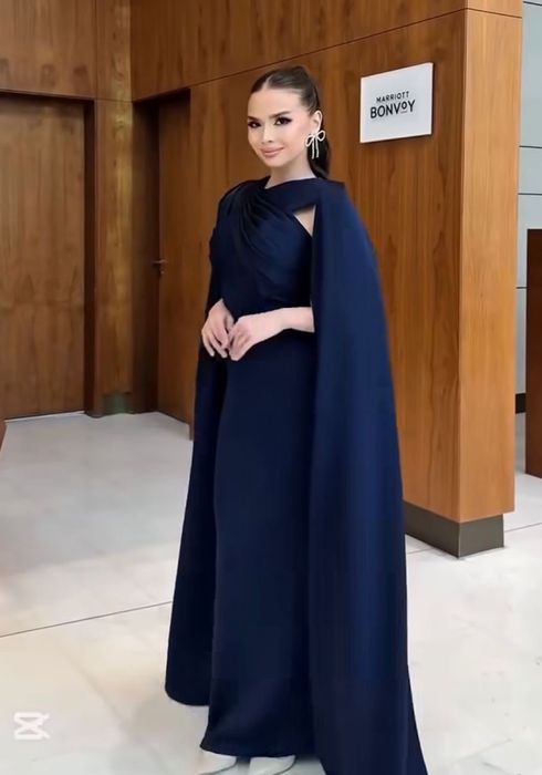 красивое вечерние платье