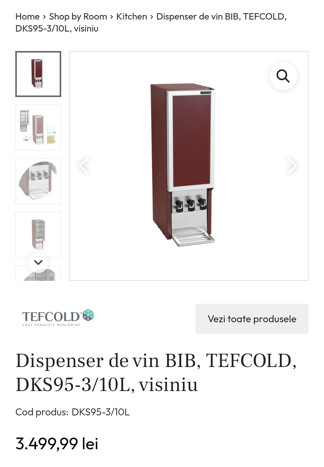 Frigider racire rapida