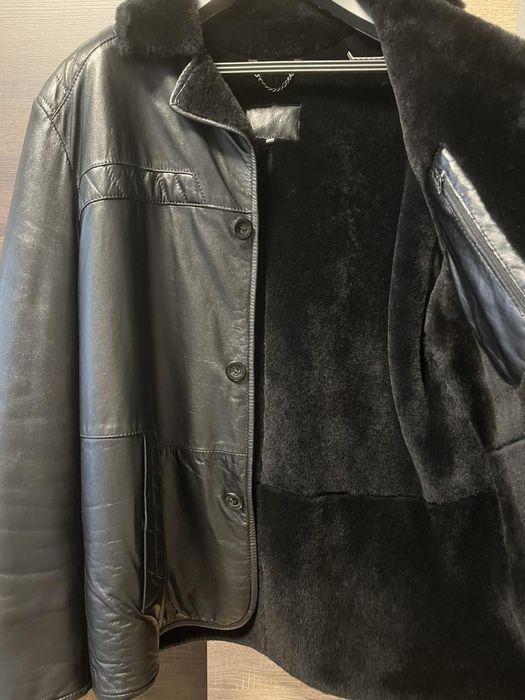 Мъжки кожух Нов Агнешка кожа