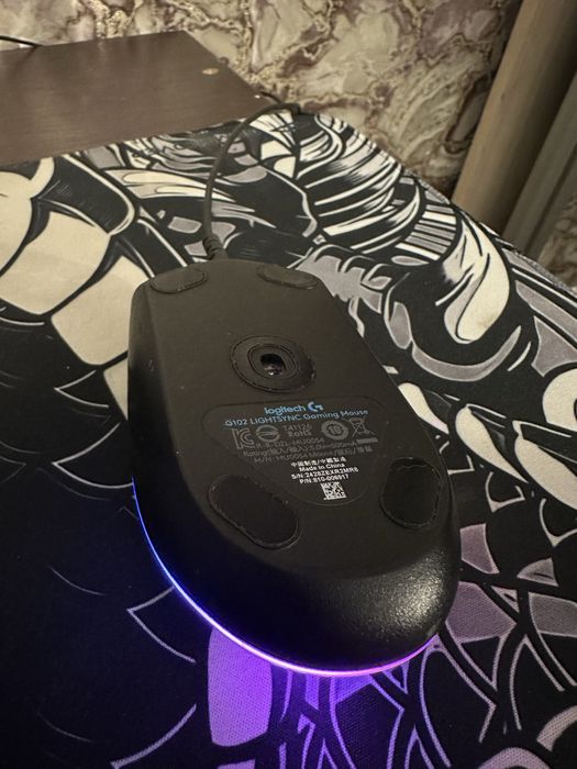 Мышь проводная Logitech G102 LIGHTSYNC