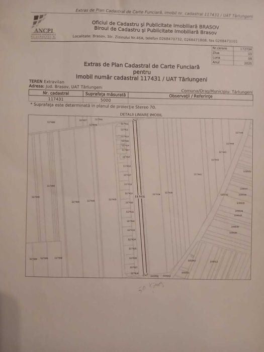 Teren extravilan Cărpiniș