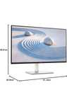 Dell S2725DS 27-инчов QHD (2560x1440) монитор