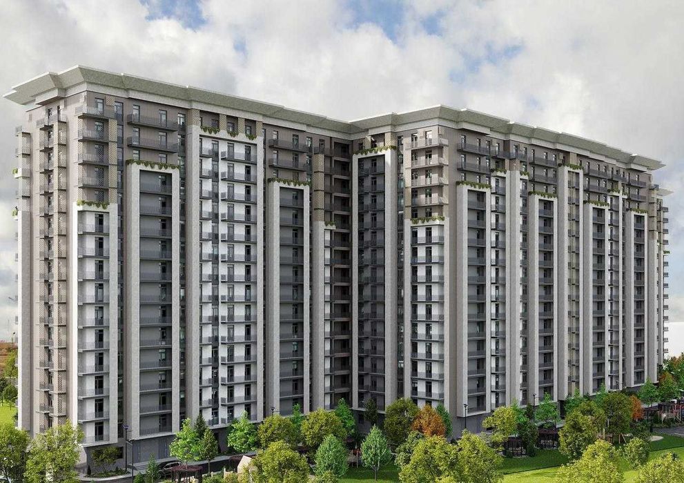 Студия 29,5м2 первоначальный взнос 5.500$ еж.платеж 410$