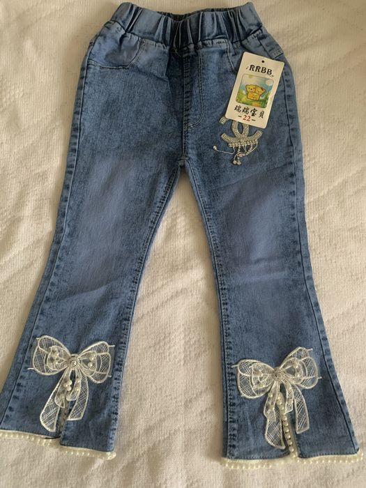 Джинсы на девочек