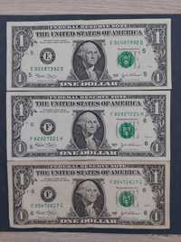 3 bacnote dolar american 2003