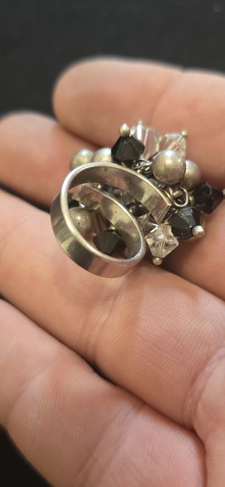 Inel argint reglabil