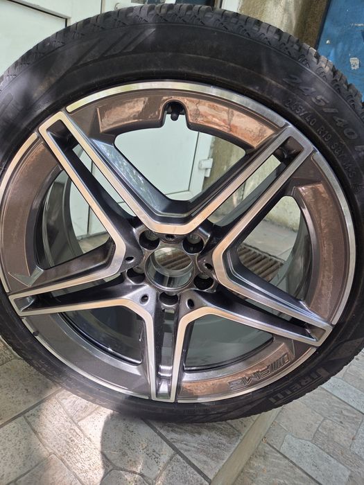 Jantă AMG Originală 19" + Anvelopă Pirelli Cinturato 245/40 R19 NOI !