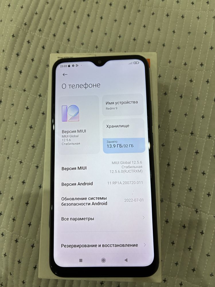 Redmi 9 sotiladi 32 gb xolati yengide