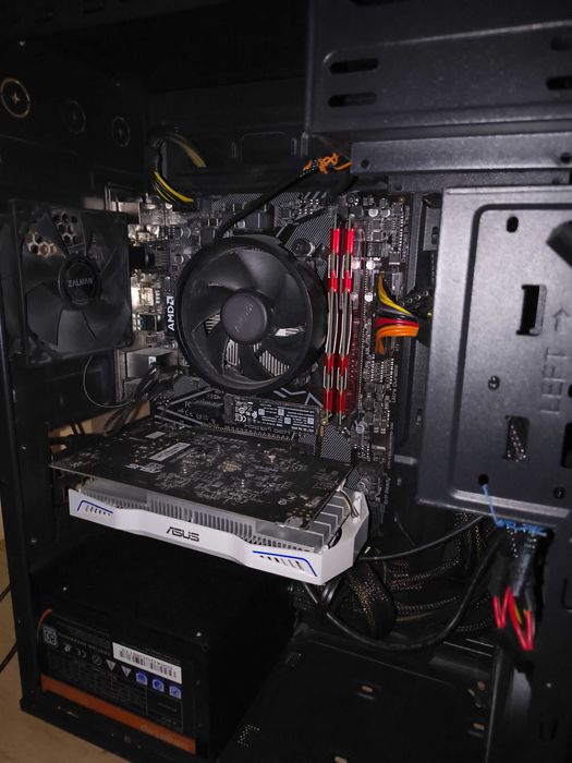 Kit AM4 - A520M S2H + Ryzen 5 1600AF + RX460 2GB