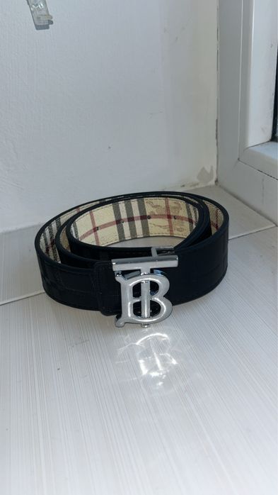 Curea burbbery nou nouta cu folie