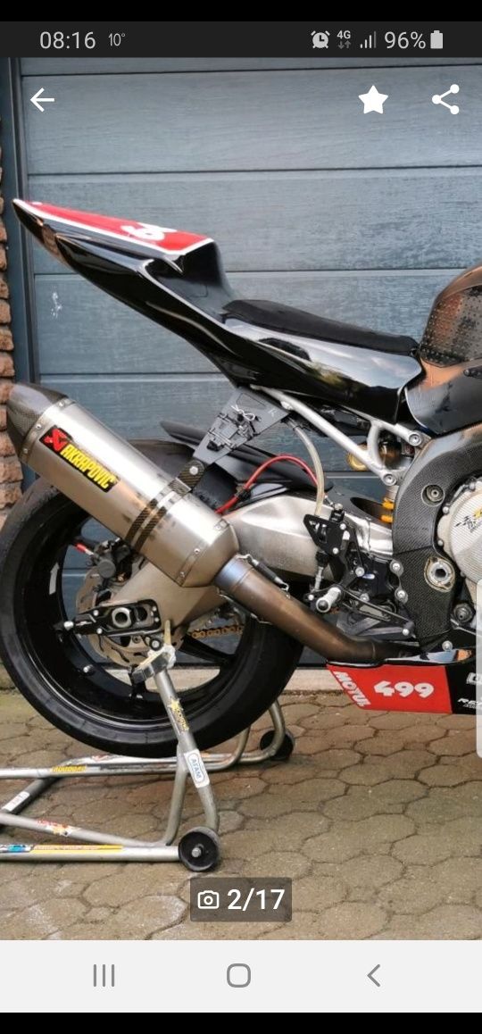 Suzuki gsxr1000 L0 PISTA-Circuit