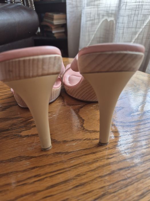 Escada sandale dama Piele roz 38