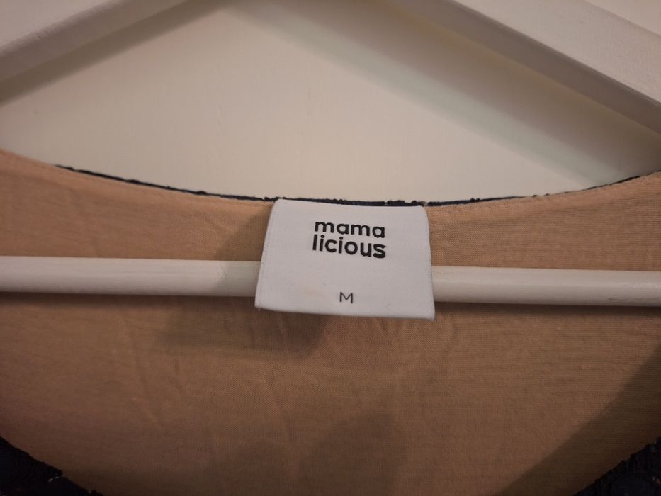 Дрехи за бременни -  рокля сукман дънки H&M