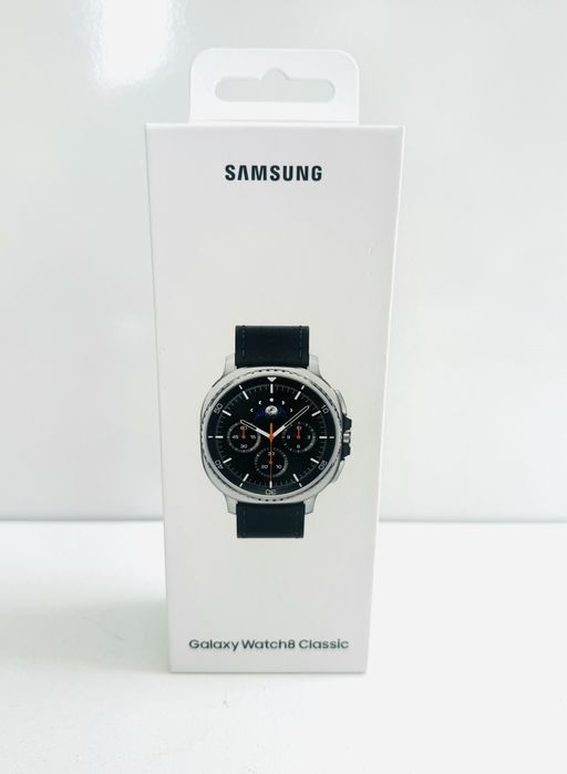 НОВ! Samsung Watch 8 Classic 46mm Black LTE L505 2г.Гаранция!