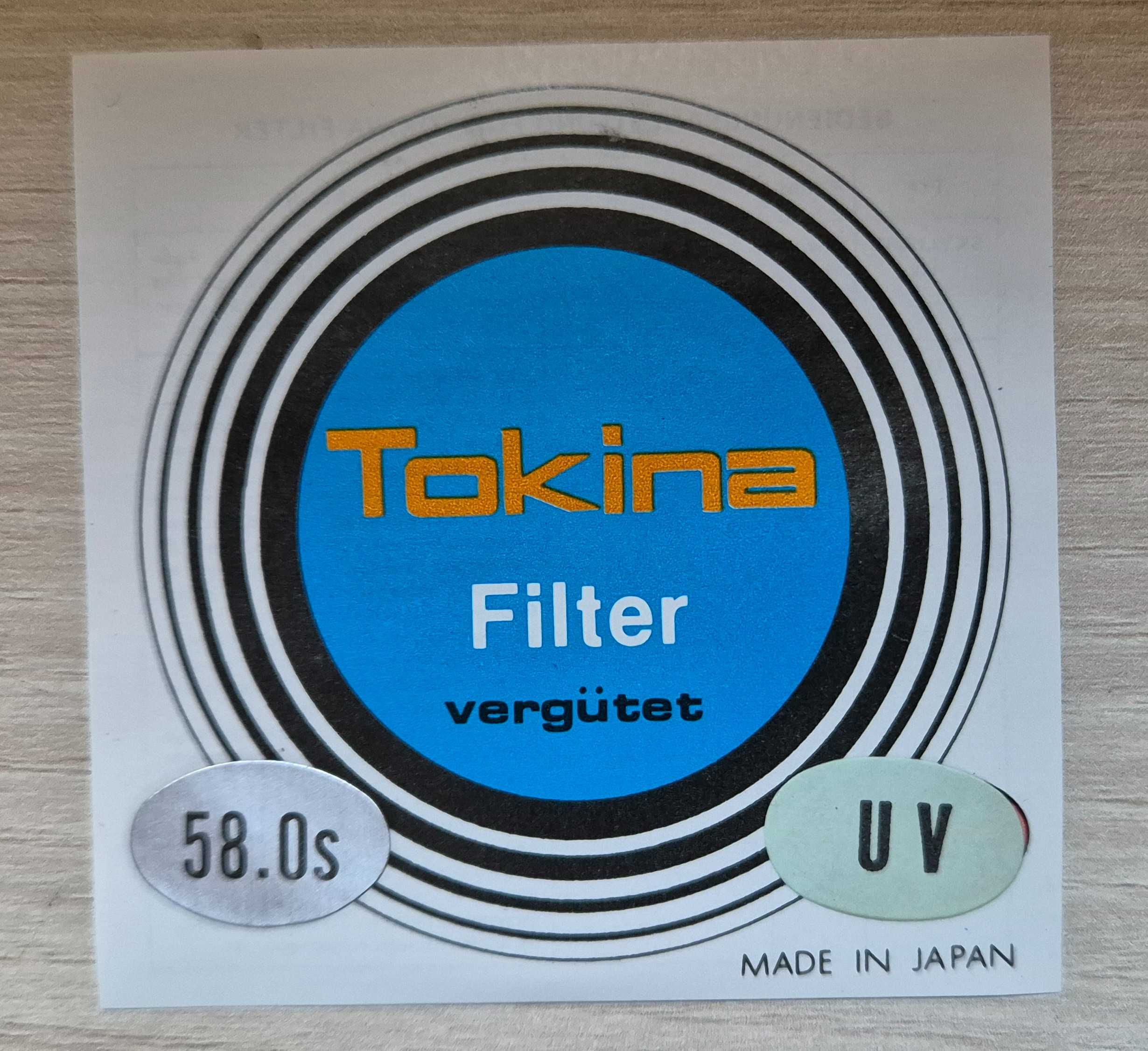 Filtre foto Tokina - UV 55mm, UV 58 mm, Sky Light 55 mm