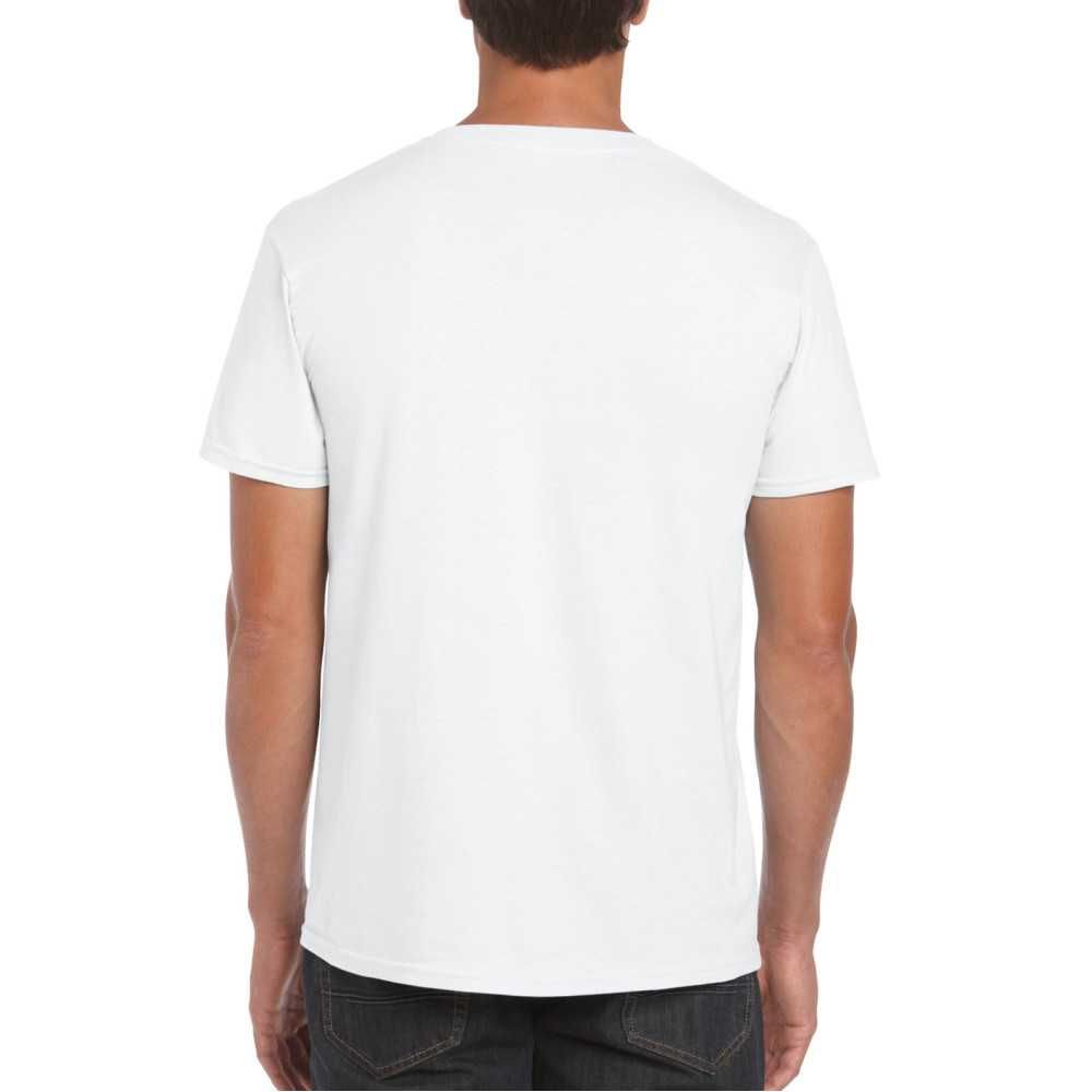 Tricou barbati 100% bumbac, alb, 153gr, diverse marimi