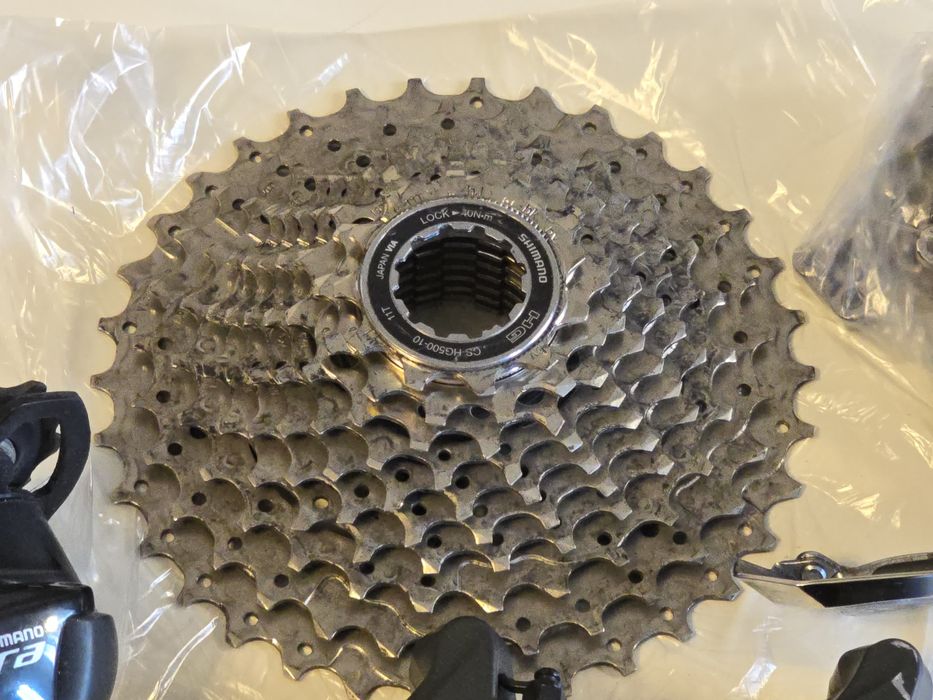 Shimano Hidraulic disc groupset 2x10 viteze cursiera gravel Tiagra