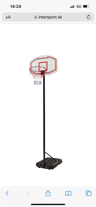 Cos baschet cu suport