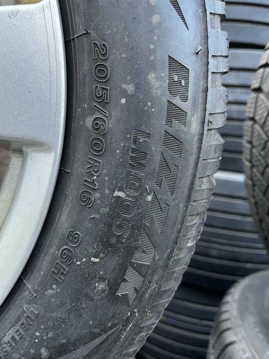 Set roti iarna complet 5x112 205 60 R 16 Bridgestone