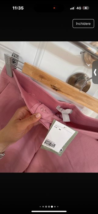 Costum h&m, marime xs, nou cu eticheta