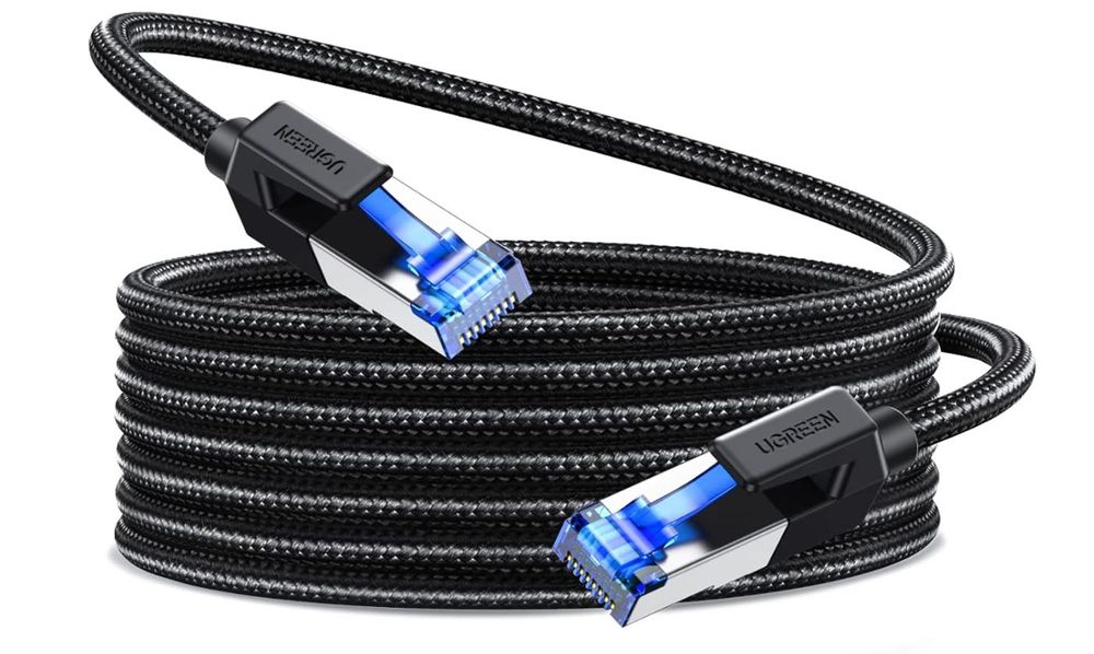 Адаптер 'Belkin' USB-C to Ethernet 2.5Gb и вс кабель ‘UGREEN’ CAT 8