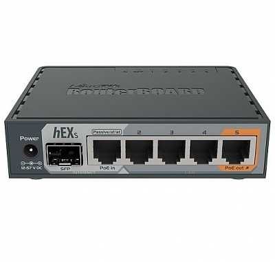 MikroTik hEX S RB760iGS Гигабитный Маршрутизатор