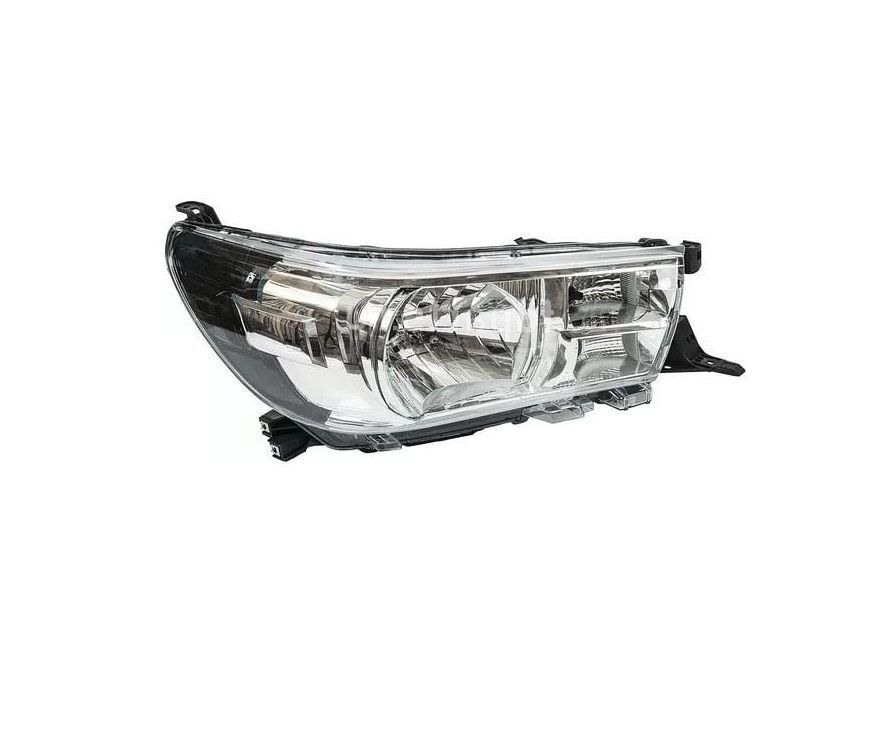Far Toyota Hilux (N120), 05.2015-; Hilux (N120), 06.2020-, montare fata, dreapta, H4+PY21W+W21/5W; electric; cu motor; halogen, RapidAuto