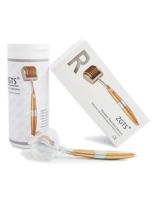 Мезароллер ZGTS для лица, волос и бороды.  Dermaroller - Mezaroller