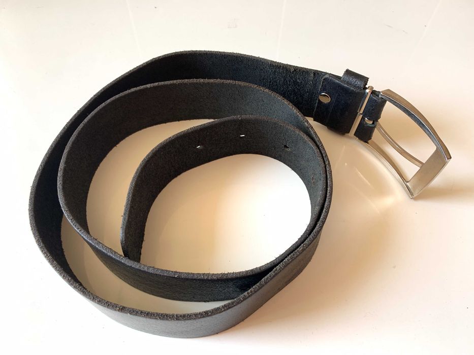 Curea din piele naturala neagra pt barbati Livrare 5 Lei